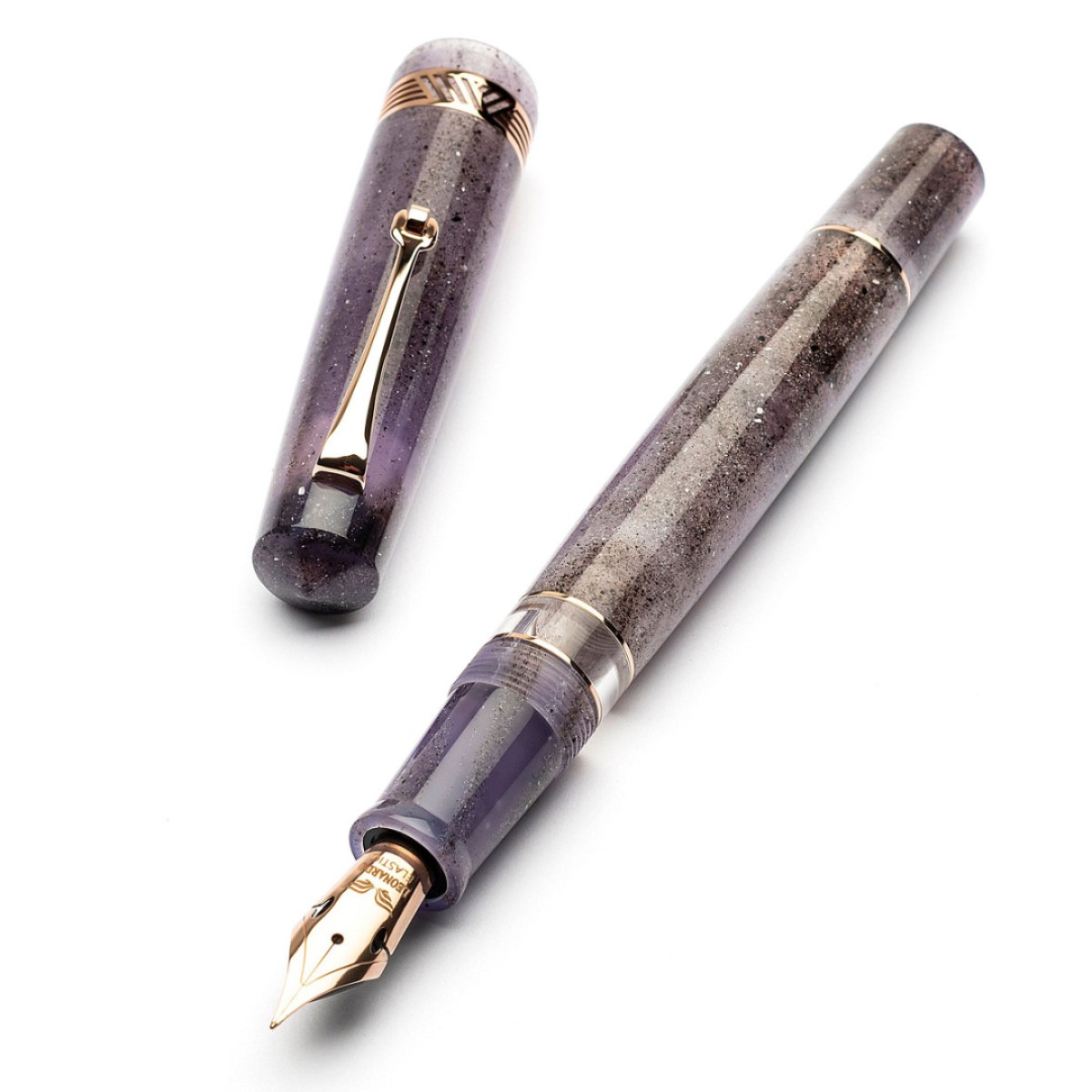 Leonardo Officina Italiana - Momento Magico - Amethyst RGT 2025 - Fountain pen - 14Kt. Gold nib