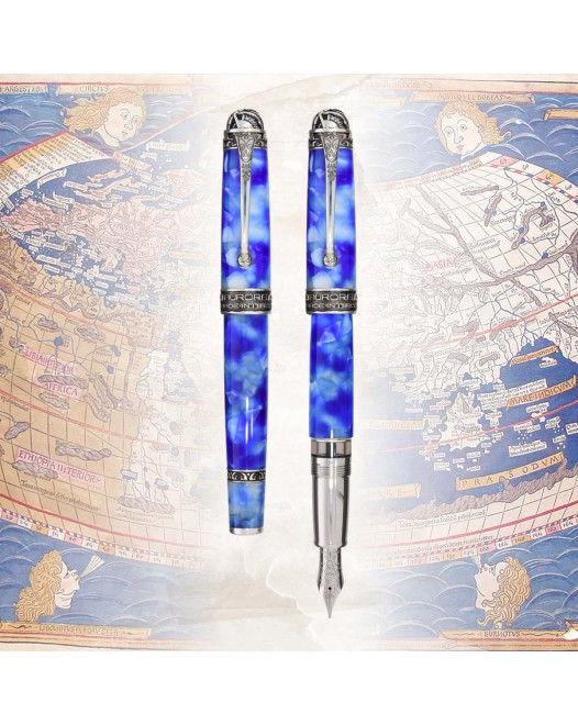 Aurora - Ancient Maps Collection Tolomeo - Fountain Pen