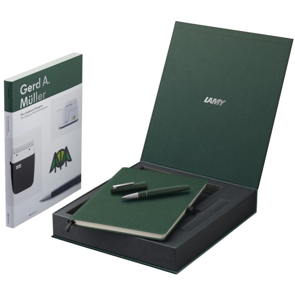 LAMY 2000 - Pine Green gift set - Limited Edition