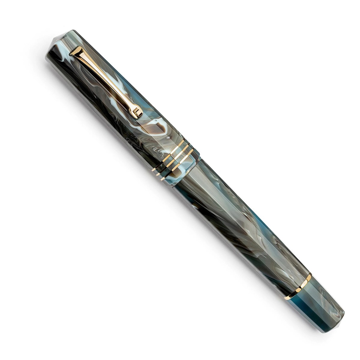 Leonardo Officina Italiana - Dodici (Twelve) - Magmatica GT - Fountain pen - 14kt. Gold Nib