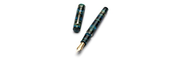 Leonardo Officina Italiana - Dodici (Twelve) - Mosaico GT - Fountain pen - 14kt. Gold Nib