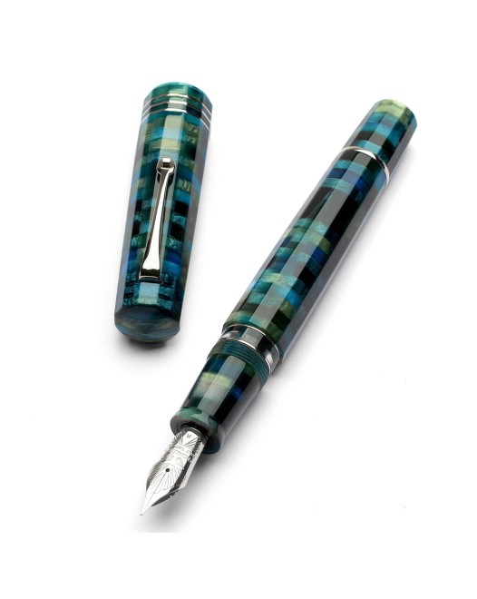 Leonardo Officina Italiana - Dodici (Twelve) - Mosaico ST - Fountain pen - 14kt. Gold Nib