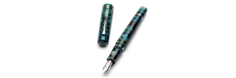 Leonardo Officina Italiana - Dodici (Twelve) - Mosaico ST - Fountain pen - 14kt. Gold Nib