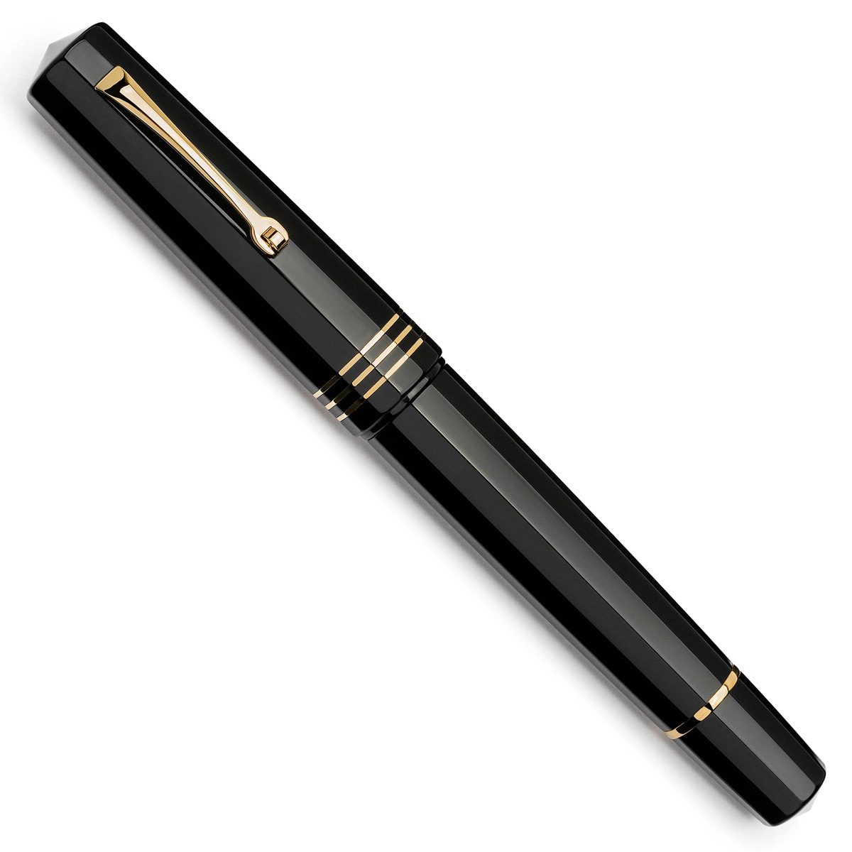 Leonardo Officina Italiana - Dodici (Twelve) - Vulcanica GT - Fountain pen - 14kt. Gold Nib