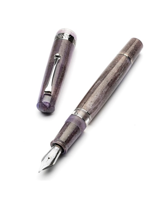 Leonardo Officina Italiana - Momento Magico - Amethyst ST 2025 - Fountain pen - 14kt. Gold nib