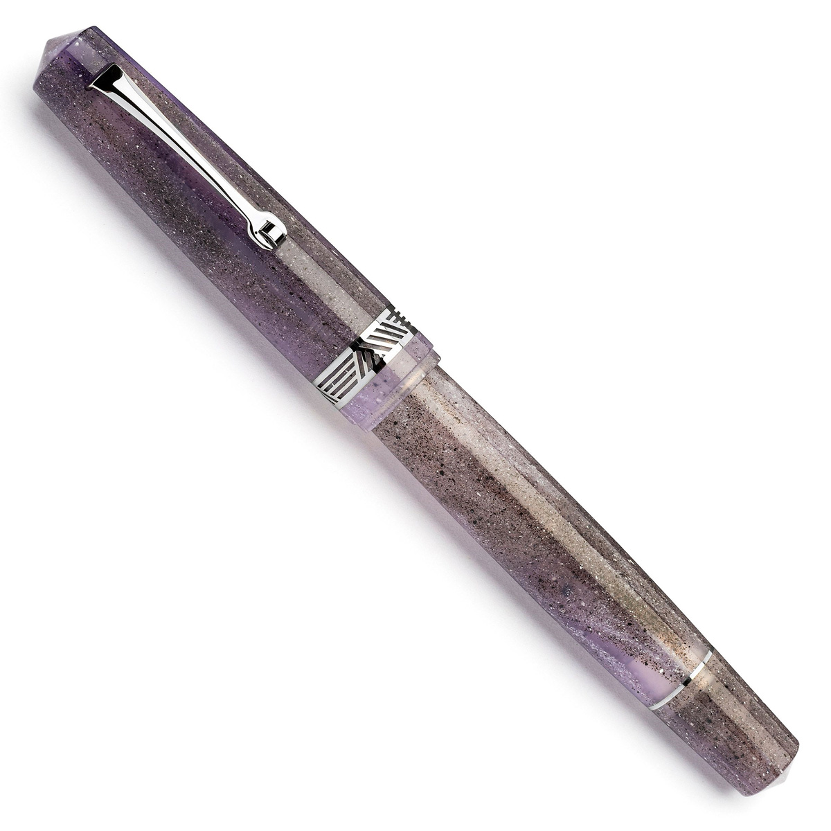 Leonardo Officina Italiana - Momento Magico - Amethyst ST 2025 - Fountain pen - 14kt. Gold nib