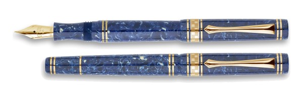 Nettuno - Superba Sapphire L.E. Gold - Fountain Pen